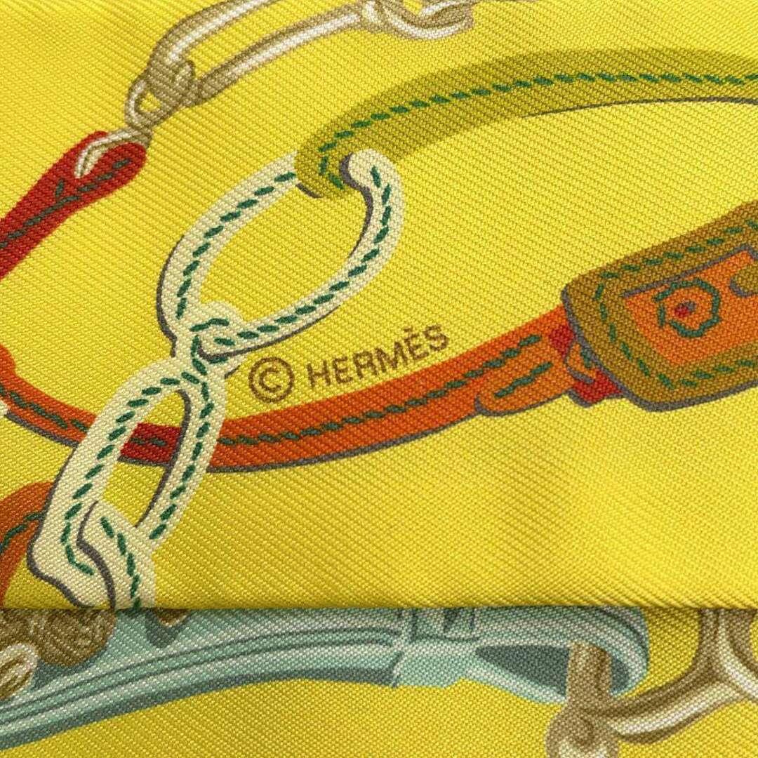 Hermes - エルメス スカーフ ツイリー ブリッド・ドゥ・ガラアップリケ ...