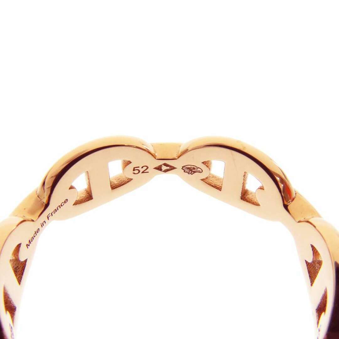 エルメス リング シェーヌダンクル アンシェネPM K18PGピンクゴールド リングサイズ52 ジュエリー 指輪