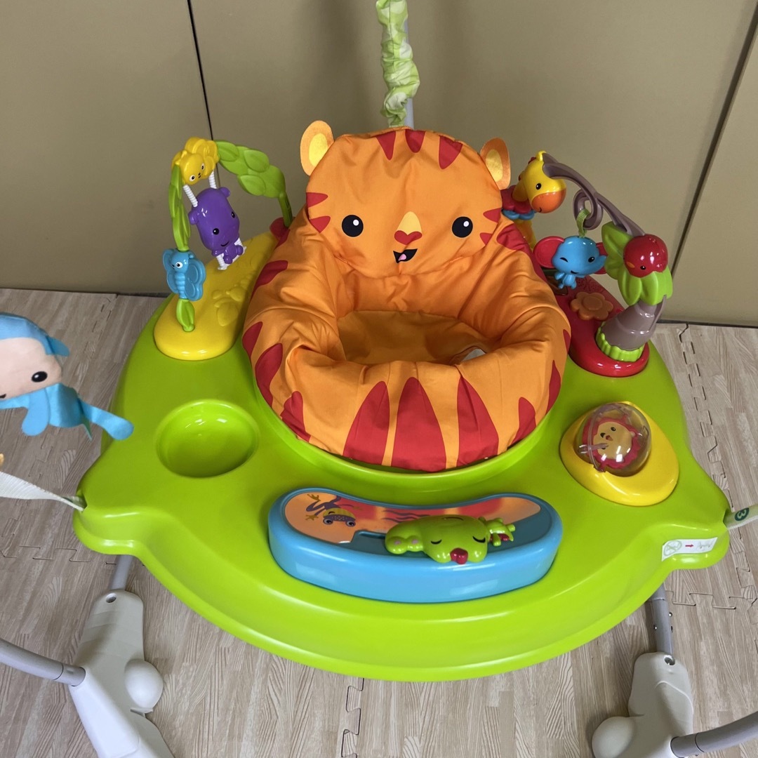 国産超特価 Fisher-Price 除菌・お洗濯済 ☆綺麗☆ フィッシャープライス レインフォレスト ジャンパルーⅡの通販 by  パパママガンバレ's shop｜フィッシャープライスならラクマ