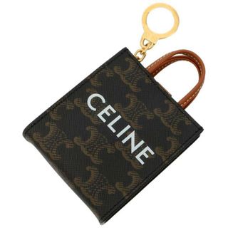 セリーヌ(celine)のセリーヌ バッグチャーム バーティカル カバ マイクロ トリオンフ 10I492CZ1 CELINE チャーム(チャーム)