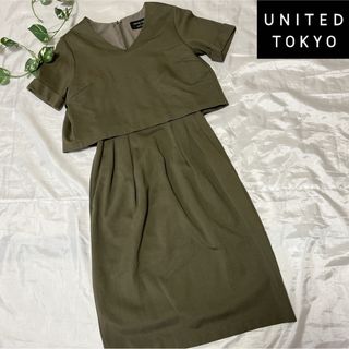 ユナイテッドトウキョウ(UNITED TOKYO)の⭐️UNITTD TOKYO⭐️ユナイテッドトウキョウ ワンピース(ひざ丈ワンピース)