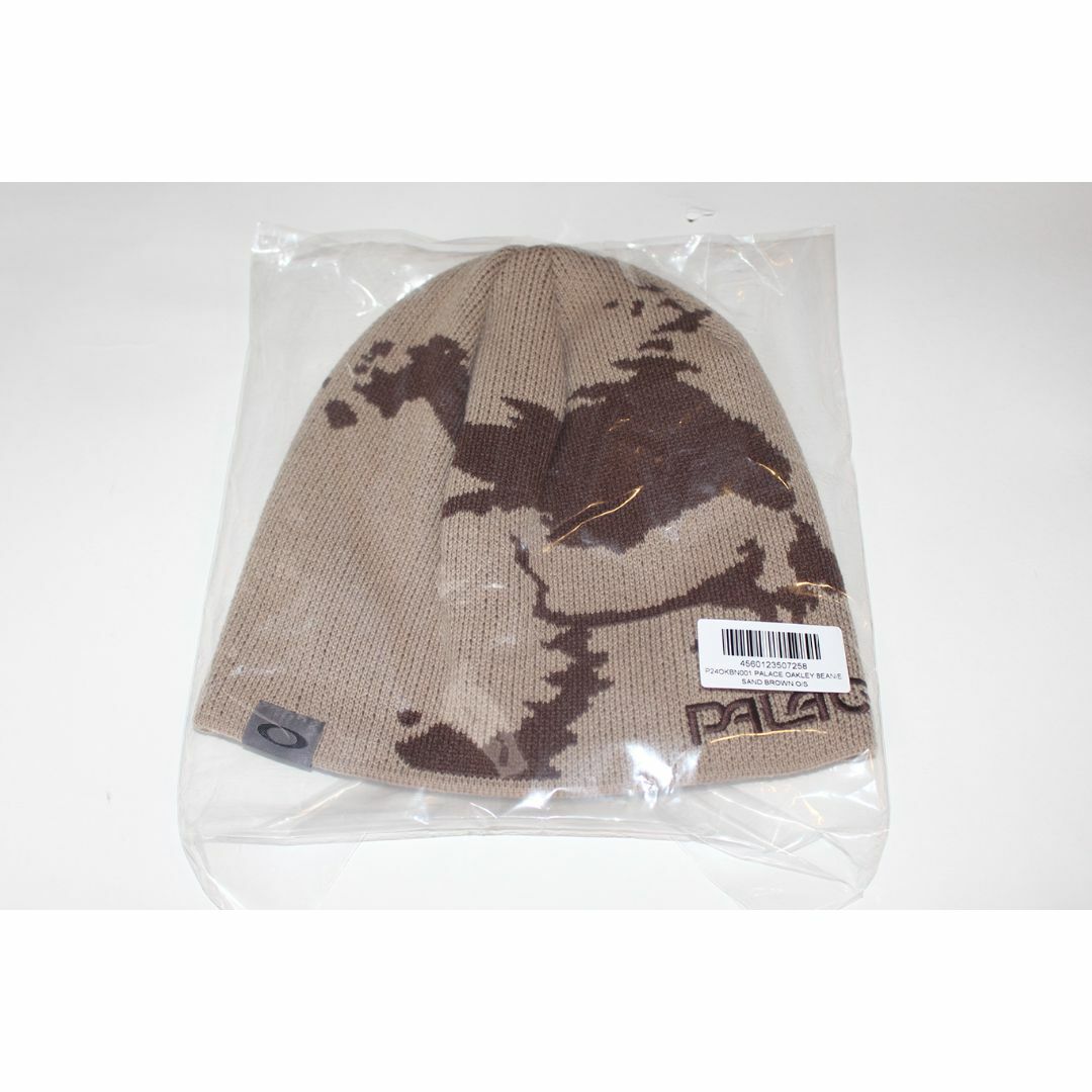 PALACE OAKLEY BEANIE SAND /BRWON - ニット帽/ビーニー