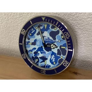 アベイシングエイプ(A BATHING APE)の★激レア★APE BAPEX camo ウォール クロック 掛け時計 時計(掛時計/柱時計)