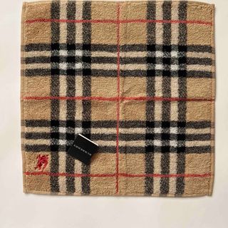 バーバリー(BURBERRY)の#バーバリー#タオルハンカチ#ノバチェック#25x25cm#新品タグ付き(ハンカチ)