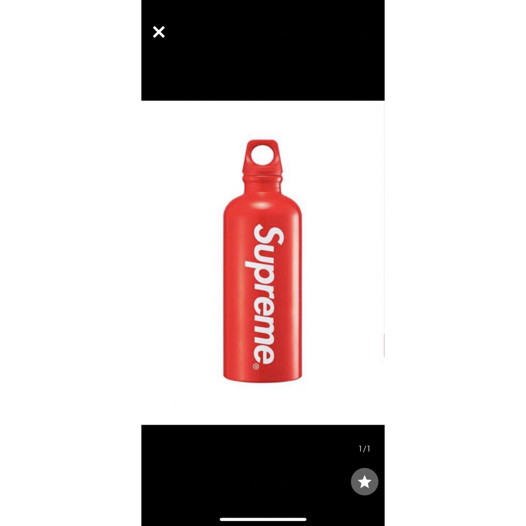 supreme Water bottle  新品未使用品  0.6L アルミ製