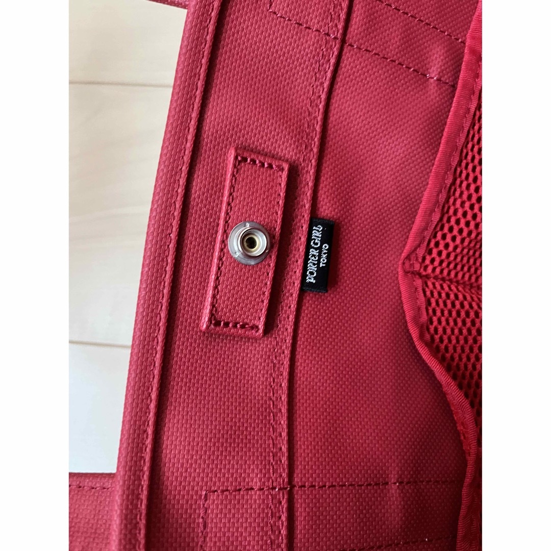 PORTER(ポーター)のポーター　ポーターガール　ボーイフレンドトートバッグ　Mサイズ　赤　美品です！ レディースのバッグ(トートバッグ)の商品写真