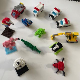 ダイソー(DAISO)のプチブロック《13体》 LEGO レゴ レゴブロック(積み木/ブロック)