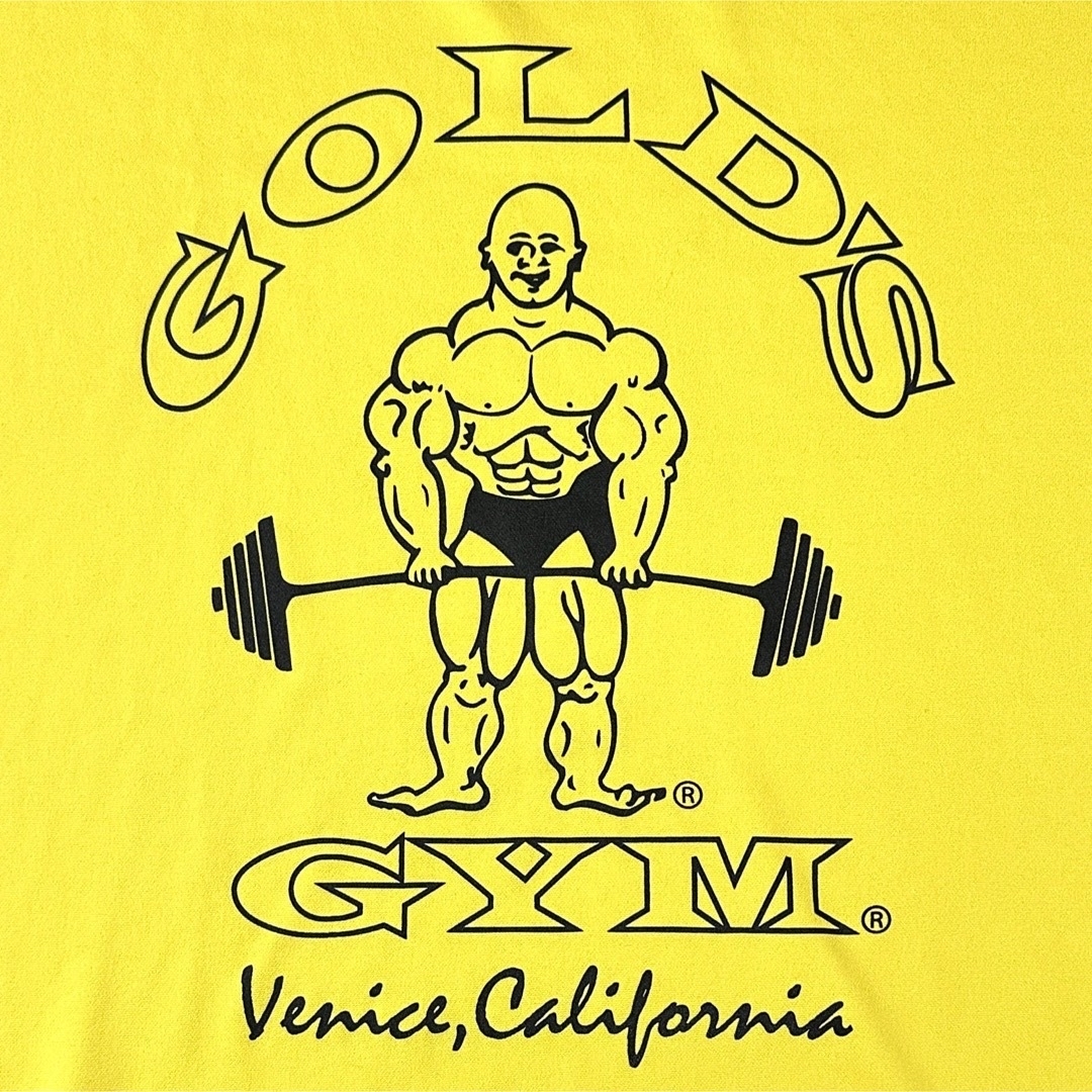 GOLD'S GYM(ゴールドジム)のGOLD GYM ゴールドジム ビッグロゴ DRY Tシャツ  メンズのトップス(Tシャツ/カットソー(半袖/袖なし))の商品写真