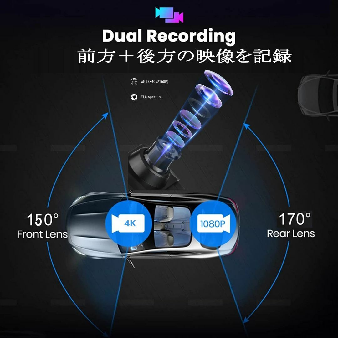 2023最新大画面車載モニター カーナビ バックカメラ付12/24V対応 FM