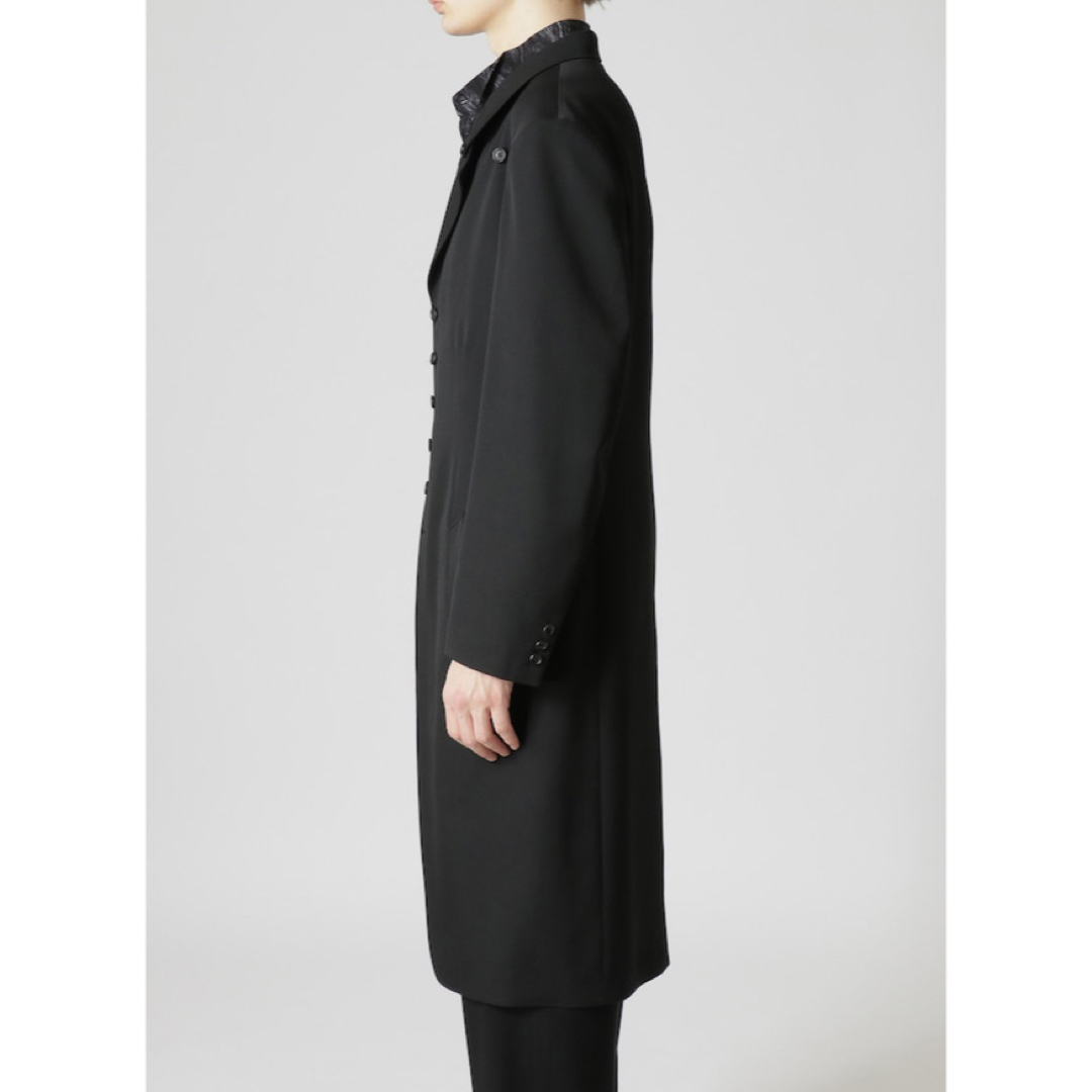 Yohji Yamamoto POUR HOMME(ヨウジヤマモトプールオム)のYohji Yamamoto POUR HOMME 2022-23AW メンズのジャケット/アウター(チェスターコート)の商品写真