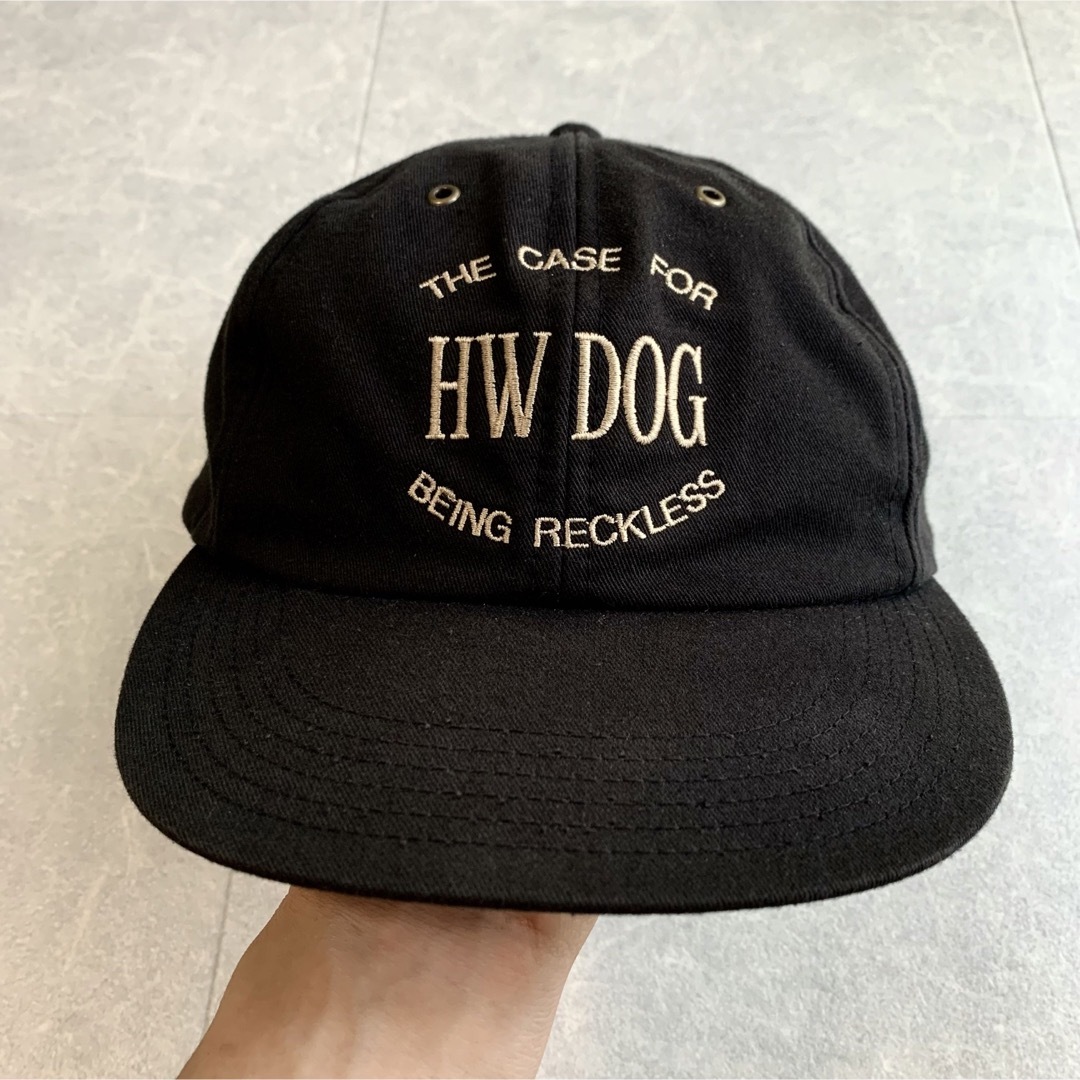 THE H.W. DOG & CO.(ザエイチダブリュドックアンドコー)のTHE H.W.DOG&CO. embroidery cap キャップ ロゴ刺繍 メンズの帽子(キャップ)の商品写真