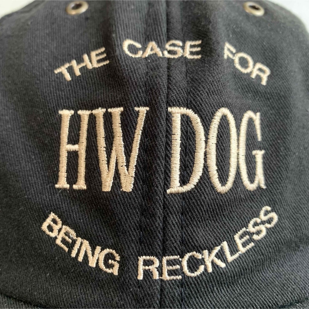 THE H.W. DOG & CO.(ザエイチダブリュドックアンドコー)のTHE H.W.DOG&CO. embroidery cap キャップ ロゴ刺繍 メンズの帽子(キャップ)の商品写真