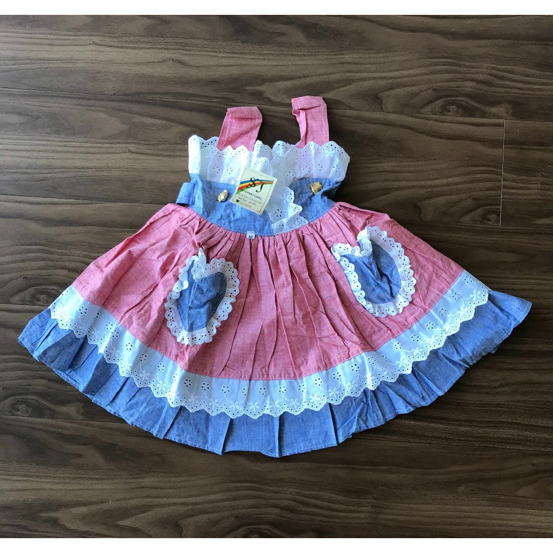 新品・未使用 ベビードレス New Baby Dress キッズ/ベビー/マタニティのベビー服(~85cm)(ワンピース)の商品写真