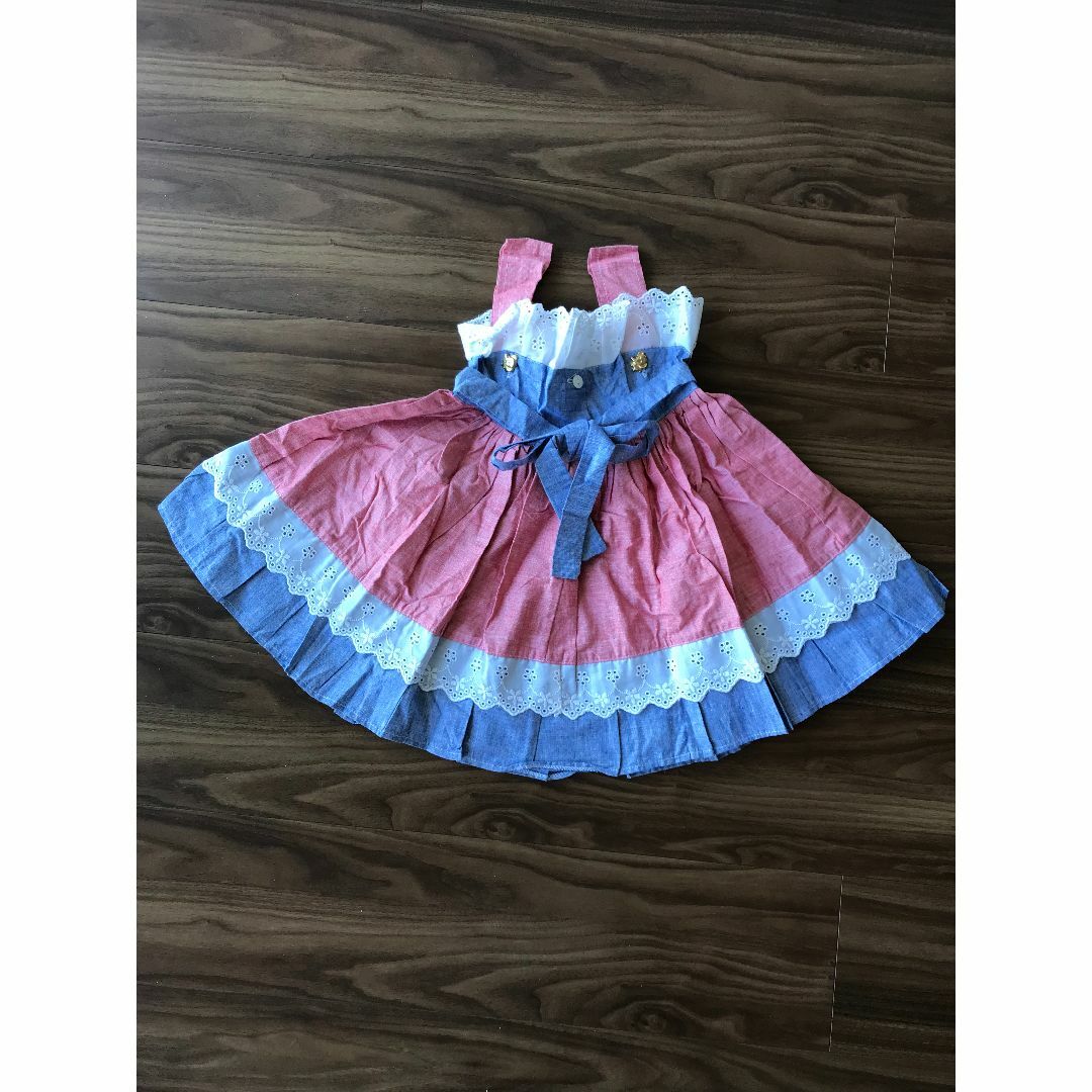 新品・未使用 ベビードレス New Baby Dress キッズ/ベビー/マタニティのベビー服(~85cm)(ワンピース)の商品写真