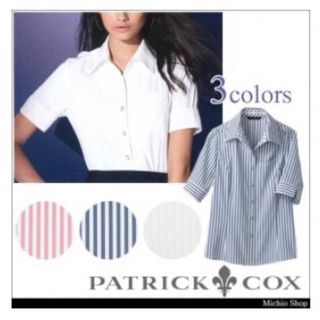 パトリックコックス(PATRICK COX)のお値下げ　パトリックコックス　半袖　シャツ　サイズ9(シャツ/ブラウス(半袖/袖なし))