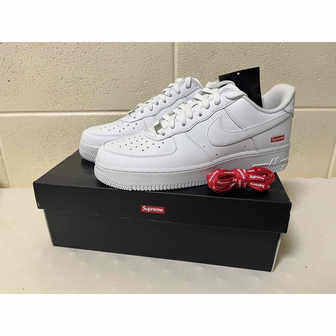 靴/シューズNIKE supreme Air force1 エアフォース1 ロー