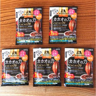 モリナガセイカ(森永製菓)の飲むカカオ　カカオの力　(菓子/デザート)