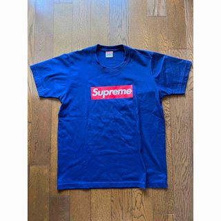 シュプリーム(Supreme)のSupreme Box Logo Tee ボックスロゴ Tシャツ ネイビー M(Tシャツ/カットソー(半袖/袖なし))