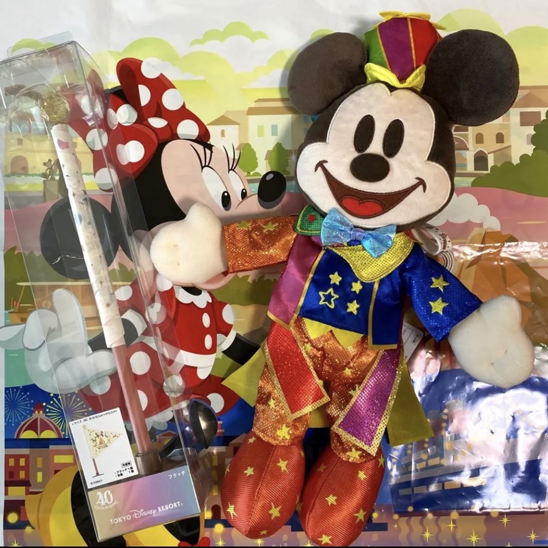 在庫処分・数量限定 【新品】ディズニー 40周年 ショルダーバッグ