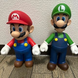 ニンテンドウ(任天堂)のマリオとルイージ人形(キャラクターグッズ)