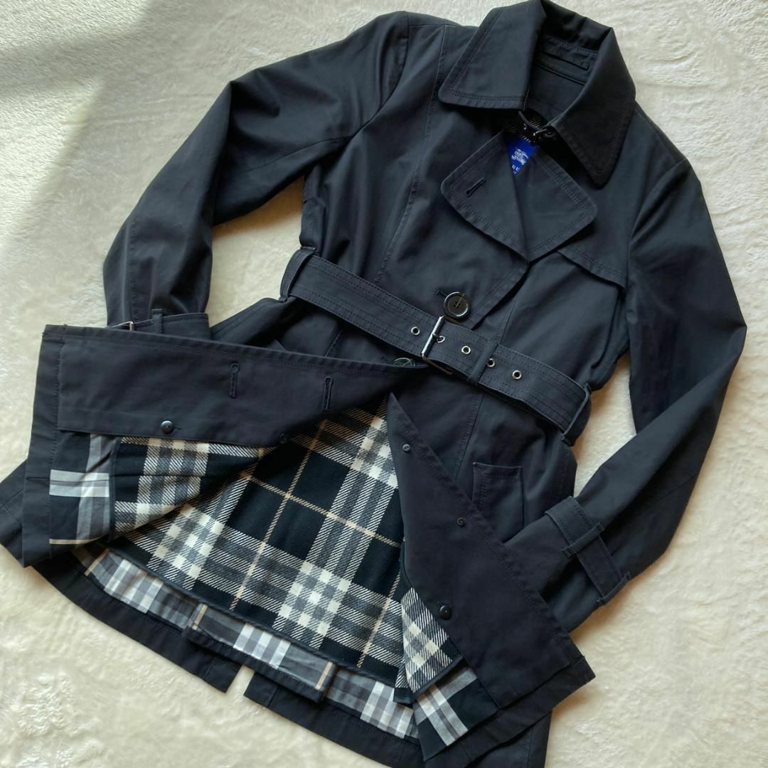 1051 美品 BURBERRY バーバリー トレンチコート ライナー付き-