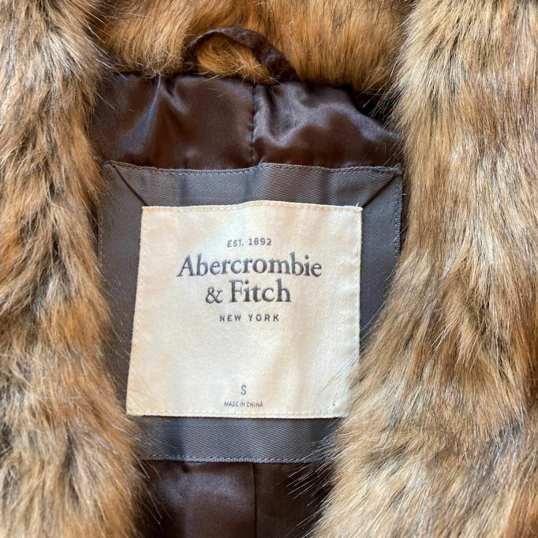 1023 美品 Abercrombie アバクロ ファー ジャケット 高級 豪華