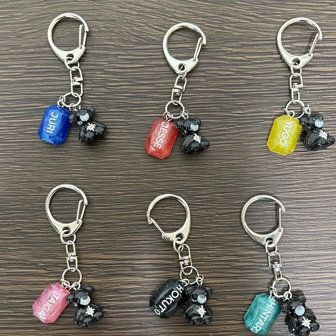 SixTONES(ストーンズ)のSixTONES京本大我 くまさんキーホルダー ハンドメイドのハンドメイド その他(その他)の商品写真