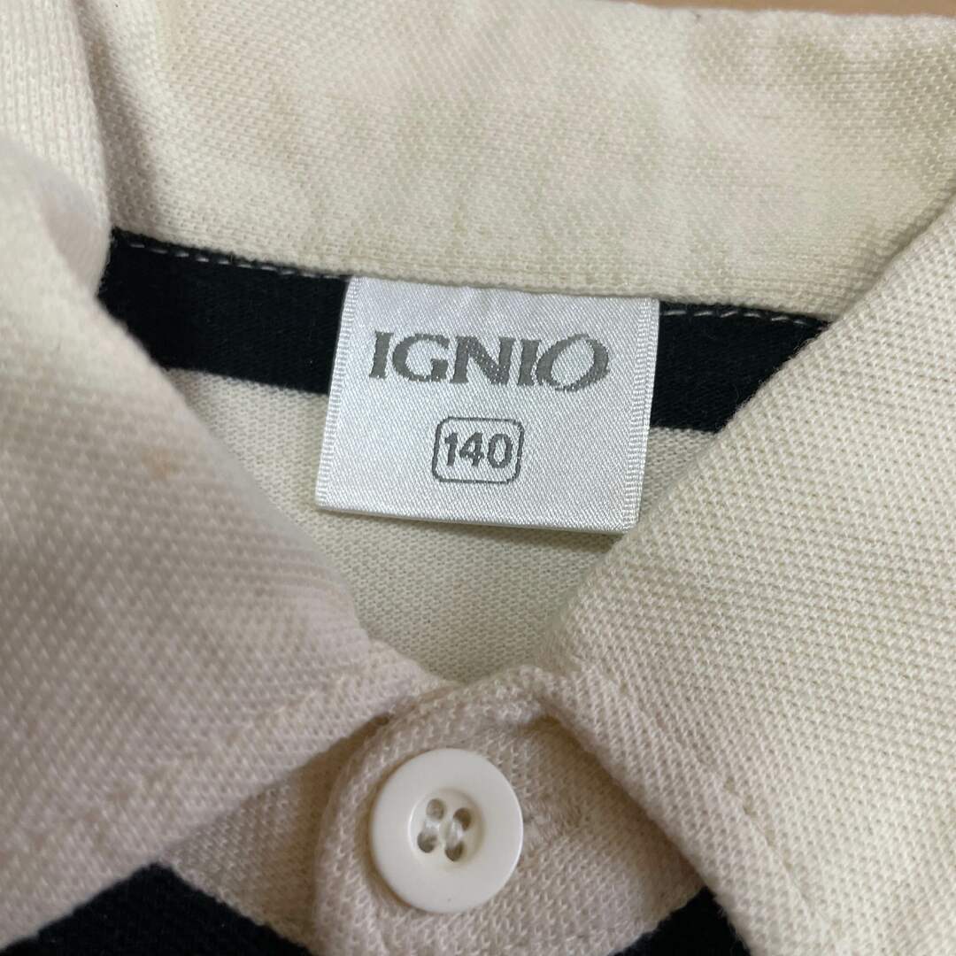 Ignio(イグニオ)のイグニオ　ポロシャツ　140 キッズ/ベビー/マタニティのキッズ服男の子用(90cm~)(その他)の商品写真