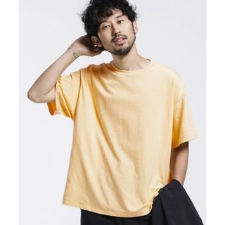 ギルタン(GILDAN)の未使用美品 ナノユニバース 別注 GILDAN ビッグシルエットリメイクTシャツ(Tシャツ/カットソー(半袖/袖なし))