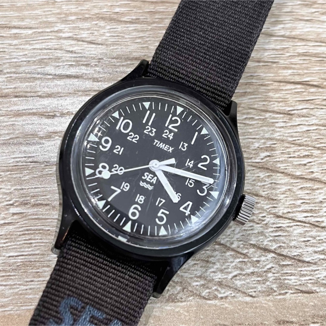 TIMEX × WIND AND SEA / BLACK