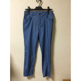 接触冷感、ストレッチ　クロップドパンツ　　 L(クロップドパンツ)