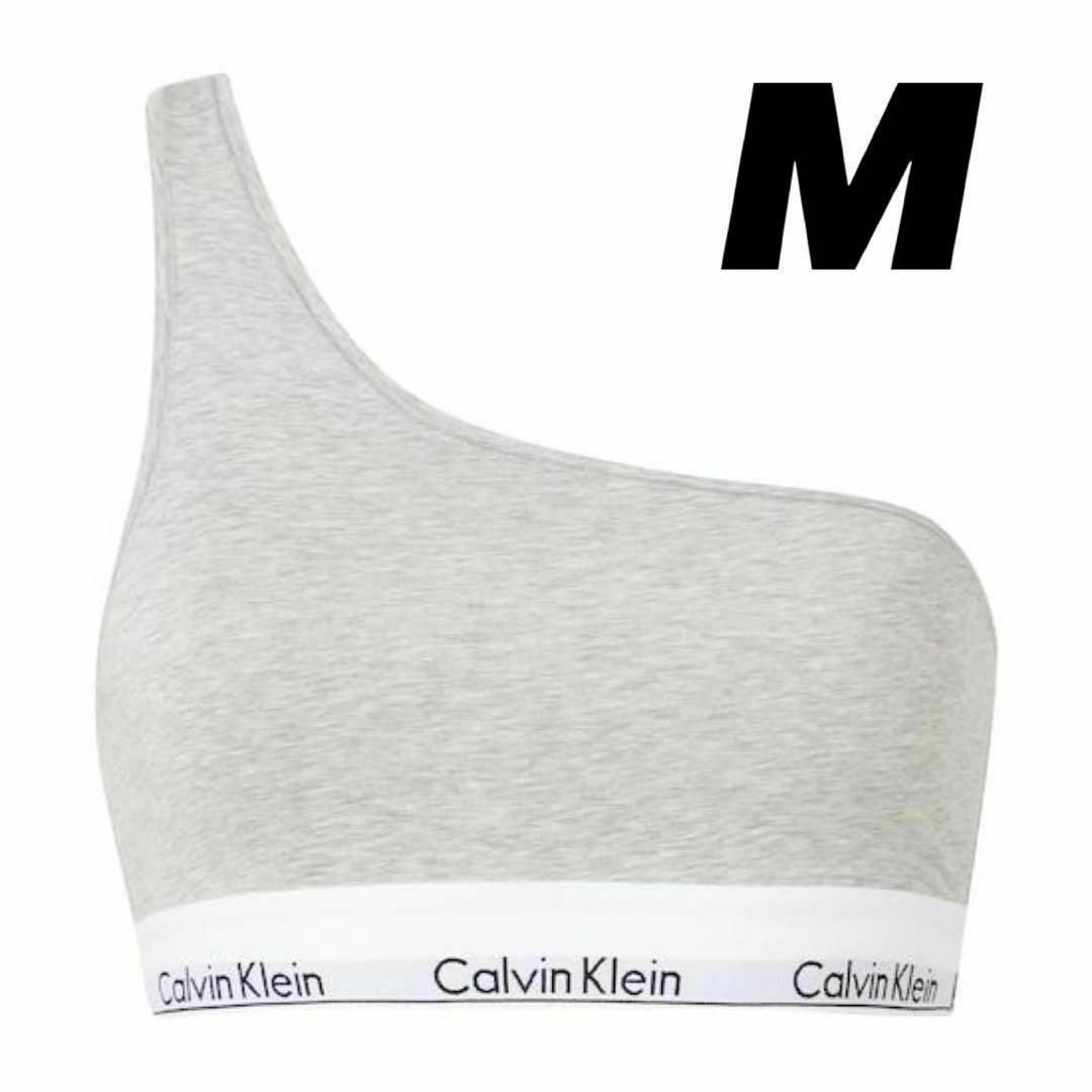 Calvin Klein(カルバンクライン)のCalvin Klein ブラレット　ワンショルダー　パッドなし　Mサイズ レディースの下着/アンダーウェア(その他)の商品写真