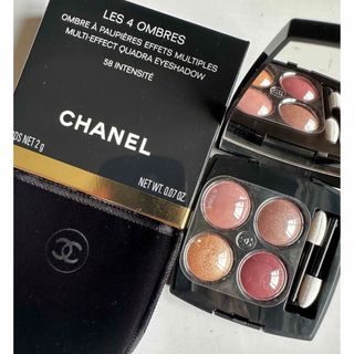 シャネル(CHANEL)のシャネル　レキャトルオンブル　58 アンタンシテ アイシャドウ　Chanel(アイシャドウ)