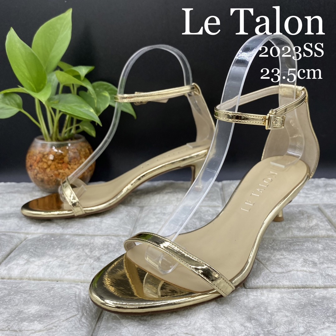 Le Talon - ☆極美品 LE TALON ルタロン サンダル 2023SS ゴールド