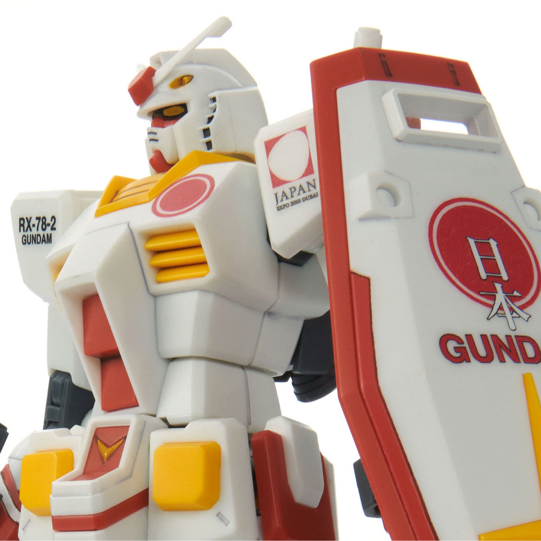 BANDAI(バンダイ)のＨＧ 1/144 RX-78-2 ガンダム 20年ドバイ国際博覧会 日本館 エンタメ/ホビーのおもちゃ/ぬいぐるみ(プラモデル)の商品写真