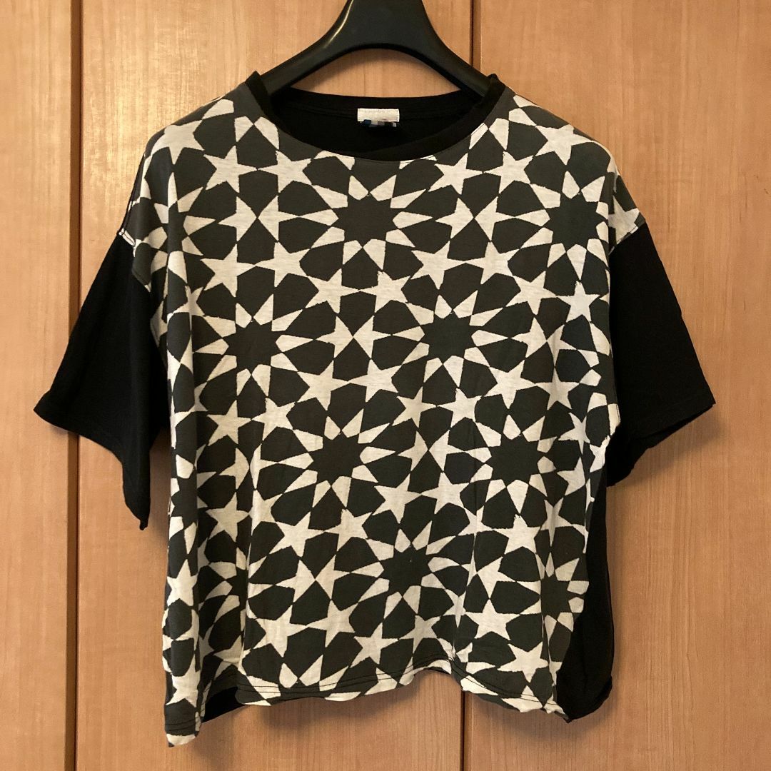 FACETASM(ファセッタズム)のF (身幅66cm) | FACETASM | ワイド Tシャツ | ブラック メンズのトップス(Tシャツ/カットソー(半袖/袖なし))の商品写真