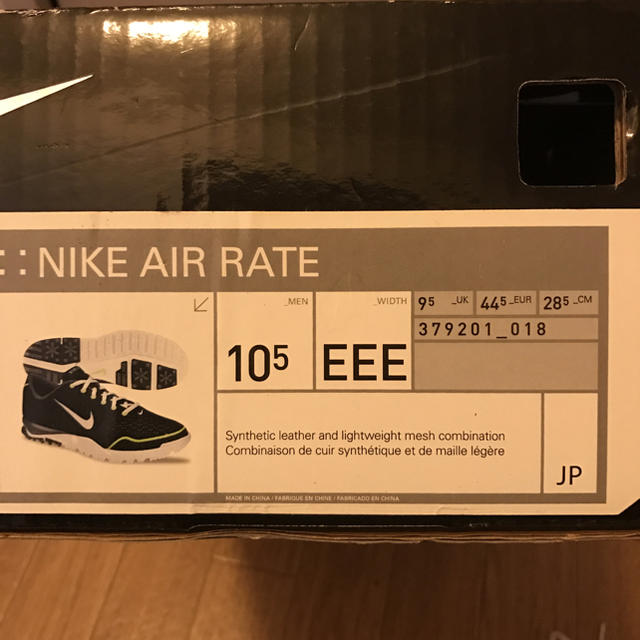 NIKE - NIKE AIR RATE ゴルフシューズ おま 