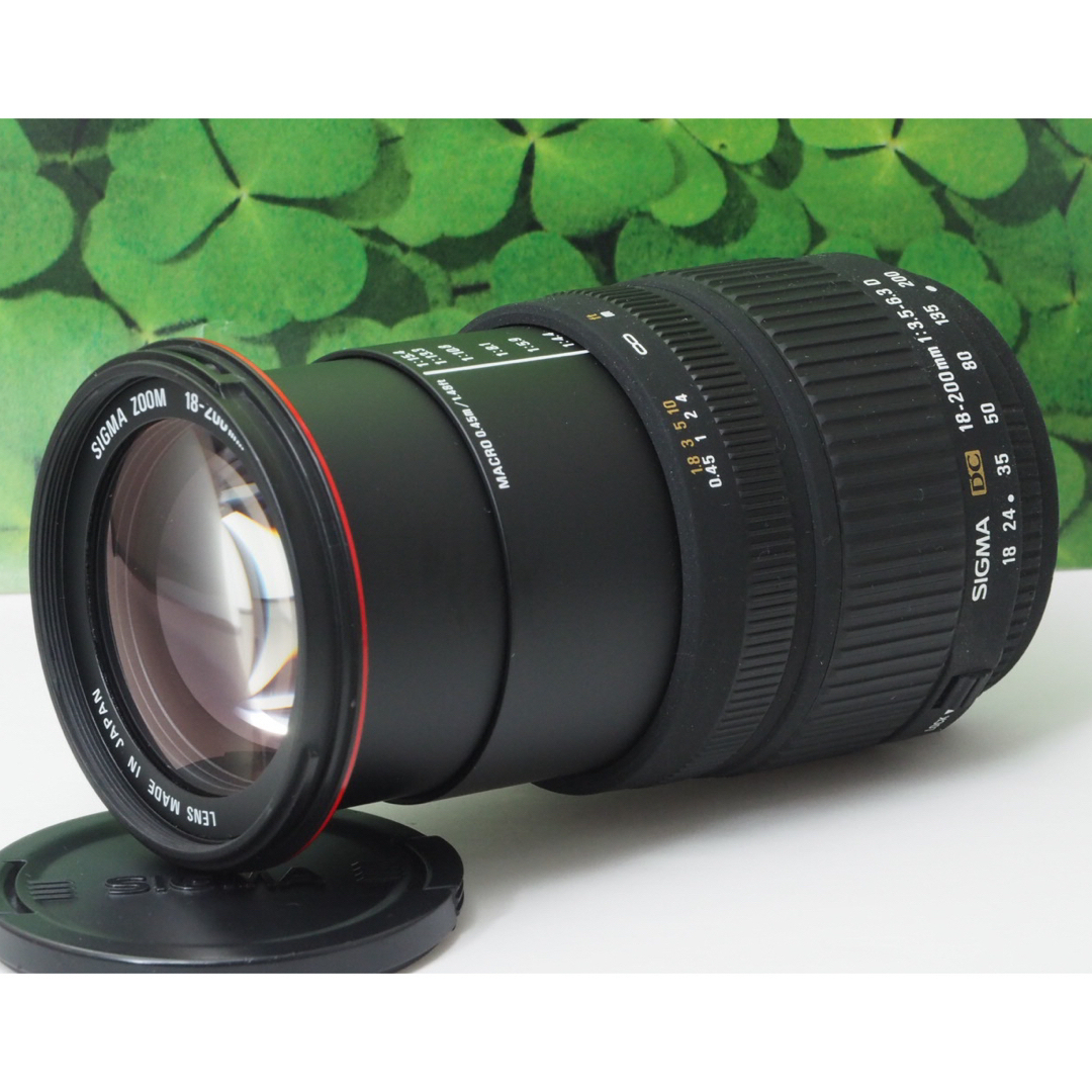 SIGMA 【美品】❤️シグマ18-200mm F3.5-6.3DC超望遠レンズ(ニコン用)の通販 by Value Camera|シグマならラクマ