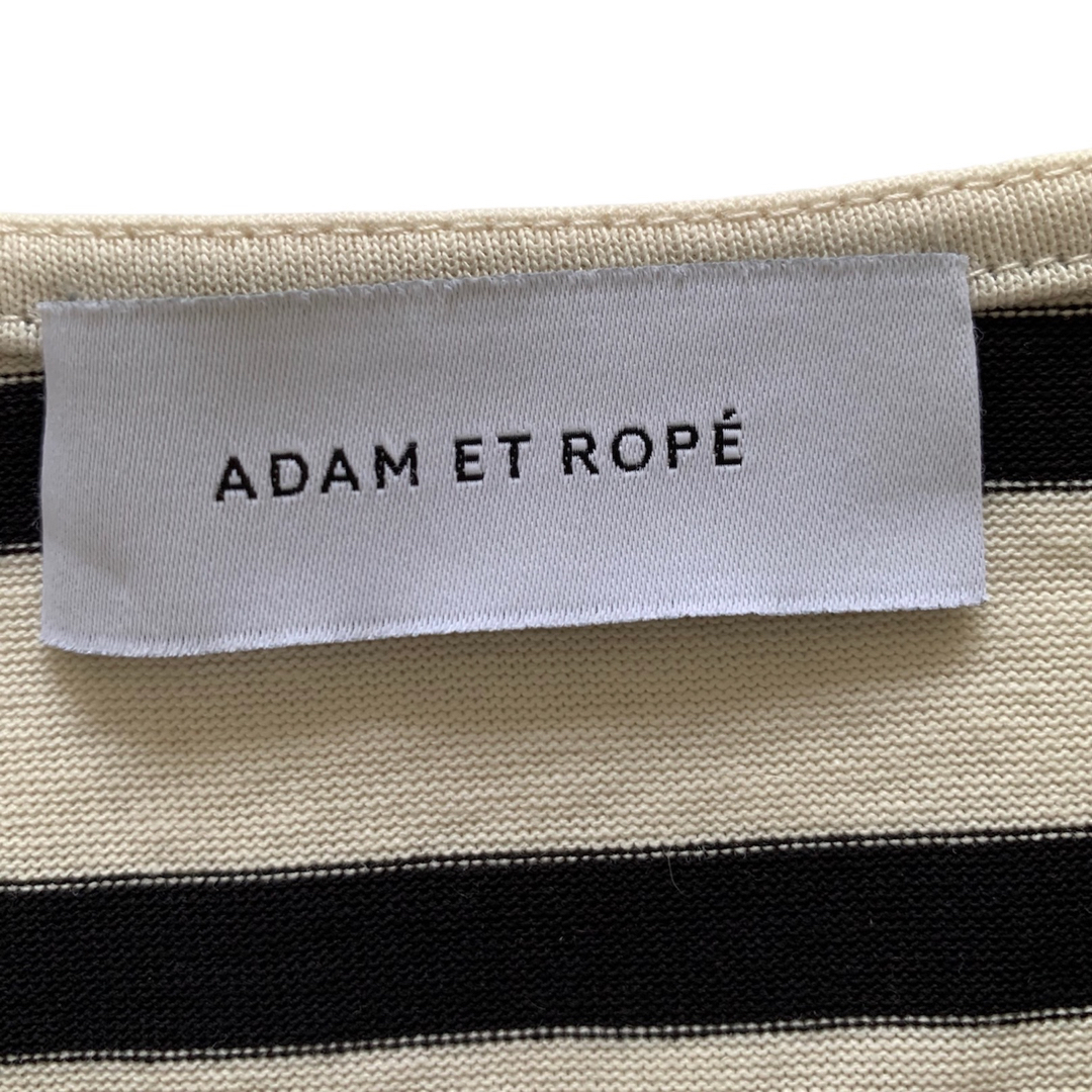 Adam et Rope'(アダムエロぺ)の☆ ADAM ET ROPE ボーダーカットソー ☆ レディースのトップス(カットソー(半袖/袖なし))の商品写真