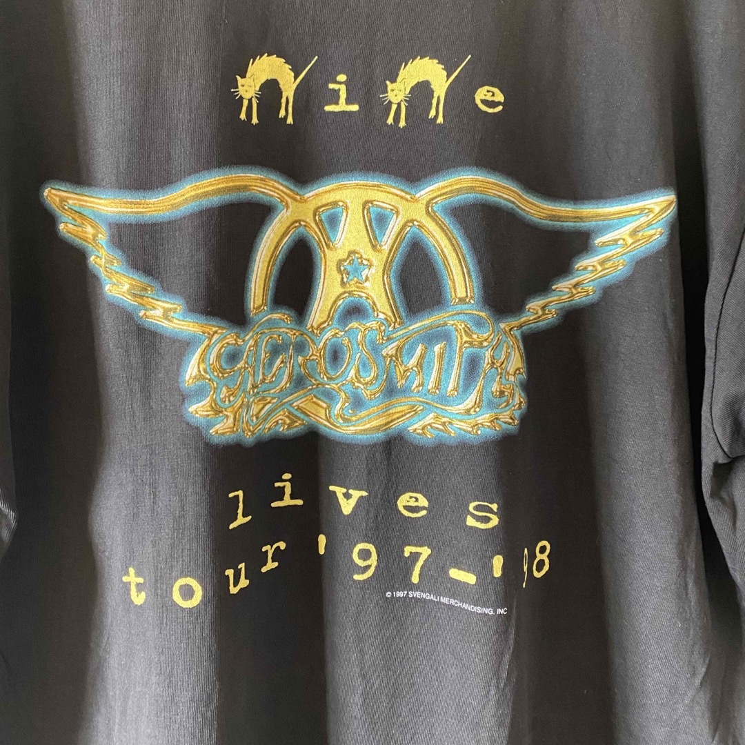 新品ビンテージ AEROSMITH エアロスミス 90sツアーＴシャツ