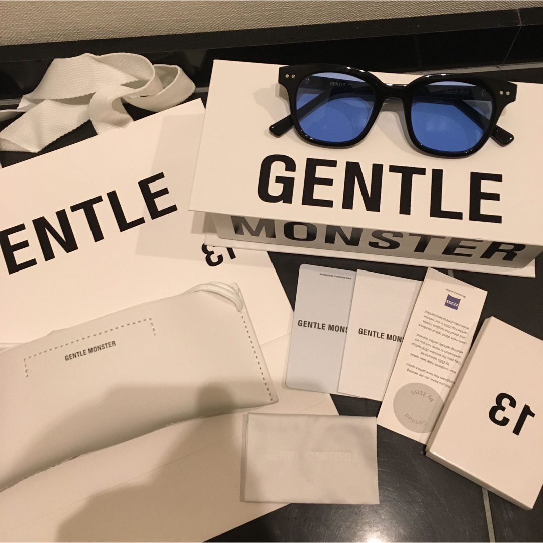 BIGBANG(ビッグバン)のGentle Monster ジェントルモンスター south side ブルー メンズのファッション小物(サングラス/メガネ)の商品写真