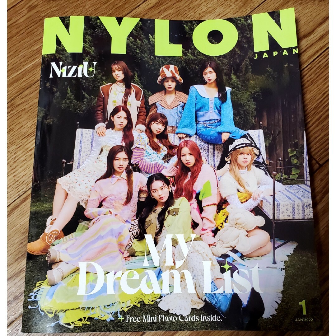 NYLON JAPAN (ナイロンジャパン) 2022年 01月号 エンタメ/ホビーの雑誌(その他)の商品写真