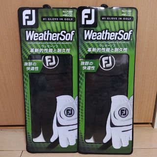 フットジョイ(FootJoy)のフットジョイ　ウェザーソフ　左手(右利き)用　22cm(その他)