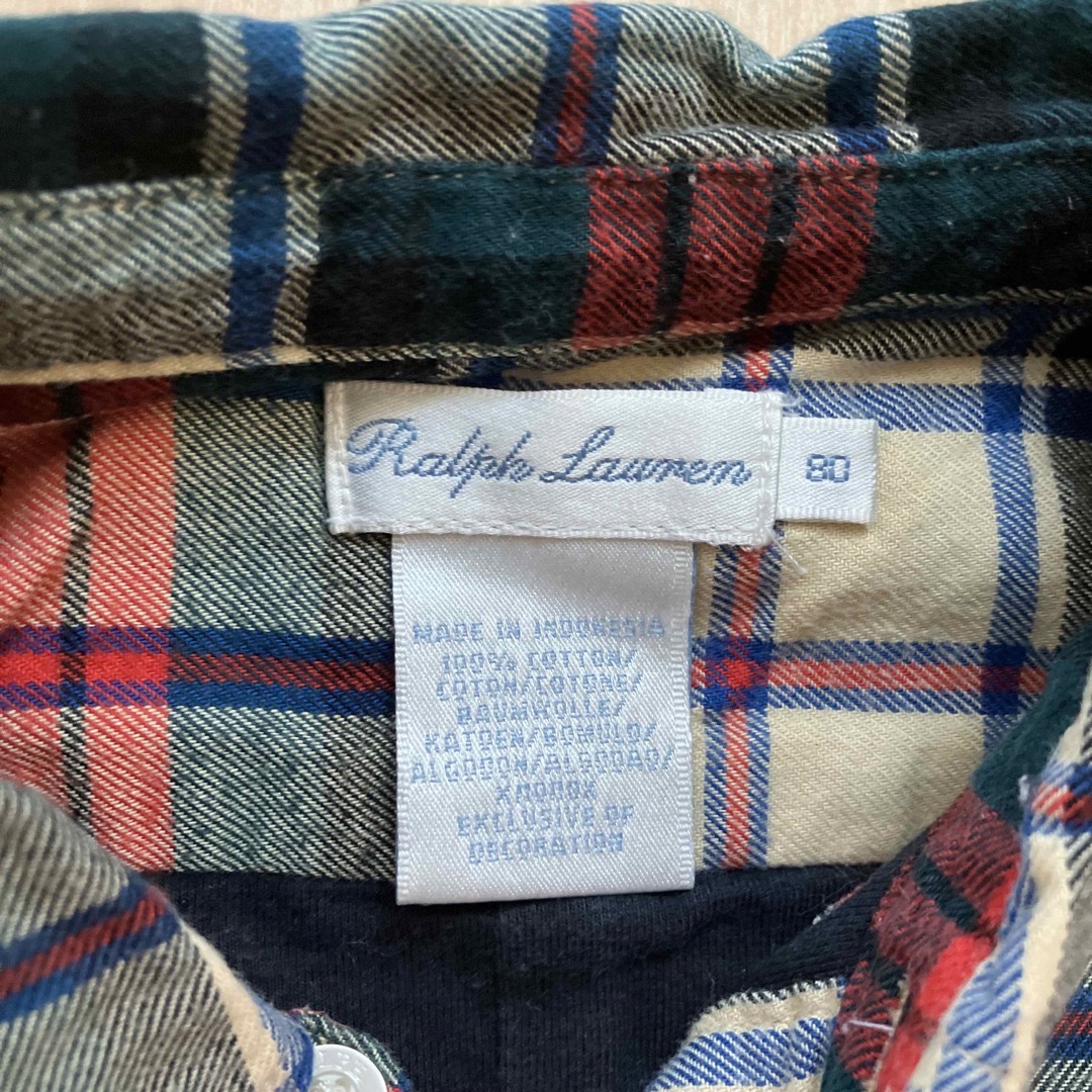 Ralph Lauren(ラルフローレン)のRalph Lauren カバーオール　80 キッズ/ベビー/マタニティのベビー服(~85cm)(カバーオール)の商品写真