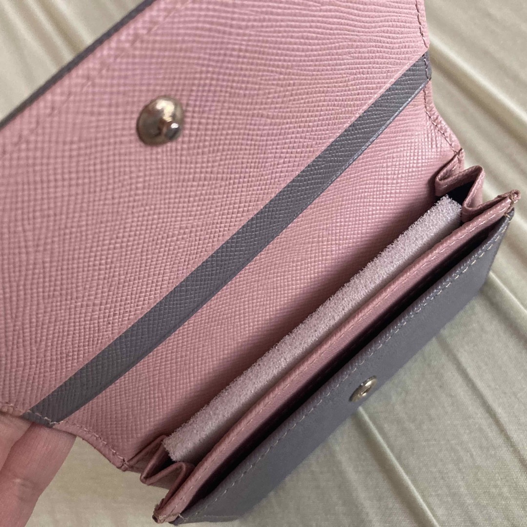 Paul Smith - ポールスミス グレー 名刺入れ 定期入れ パスケースの ...