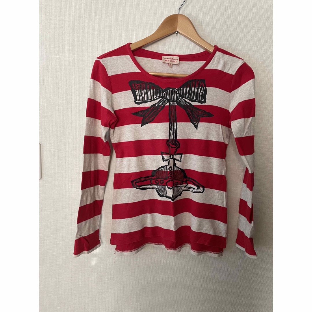 Vivienne Westwood(ヴィヴィアンウエストウッド)のヴィヴィアンウエストウッド　ロンT レディースのトップス(Tシャツ(長袖/七分))の商品写真