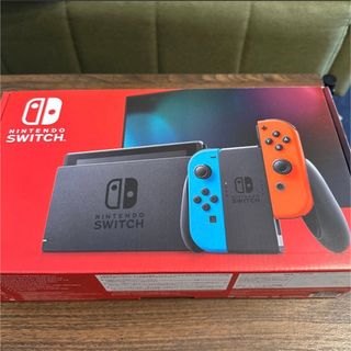 ニンテンドースイッチ(Nintendo Switch)のNintendo Switch ネオンブルー/ネオンレッド 新モデル(携帯用ゲーム機本体)