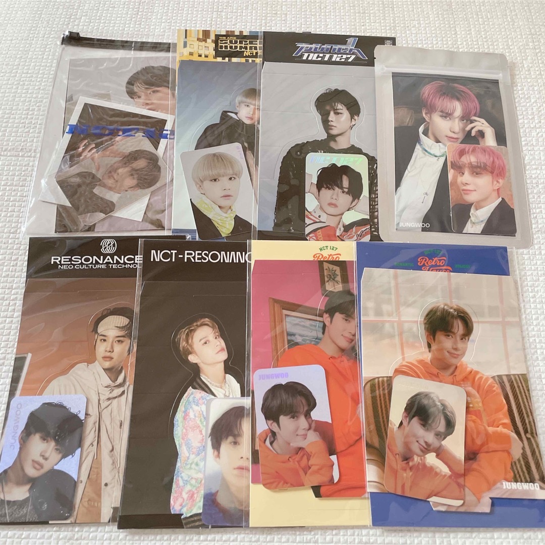 NCT ジョンウ ホログラム トレカ セット ②の通販 by YH ジョンウ ホログラム トレカ