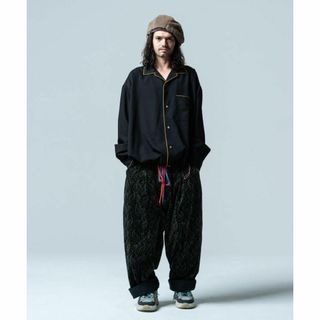 【新品】glamb グラム ビッグパジャマワイドシャツ ルーズシルエット M