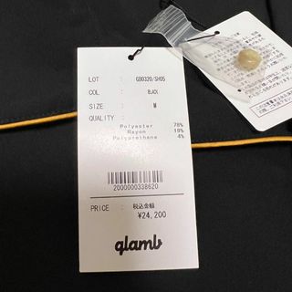 【新品】glamb グラム ビッグパジャマワイドシャツ ルーズシルエット M